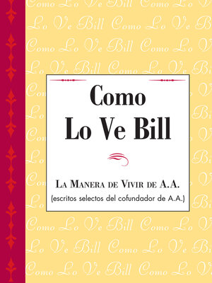 Como Lo Ve Bill - ebook
